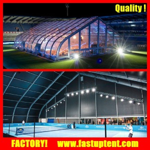 Aluminum Frame Curve Curved Tent for Wedding Party Exhibition Tennis Court