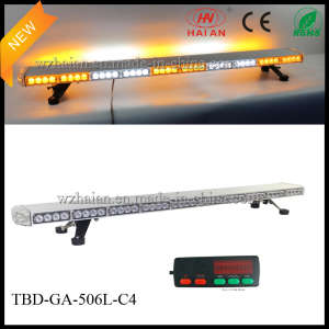 48 Inch Aluminum Dome Warning Lightbar in Amber White LEDs